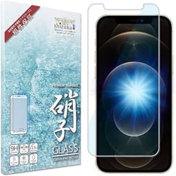 シズカウィル iPhone12/12Pro ブルーライトカット ガラスフィルム 1枚 APIP12PGLBC