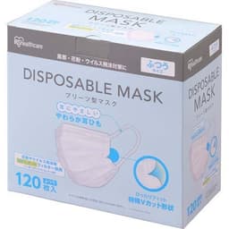 プリーツマスク ふつう 20PN-120PM(120枚入)
